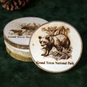 Aspen Log Custom Coasters