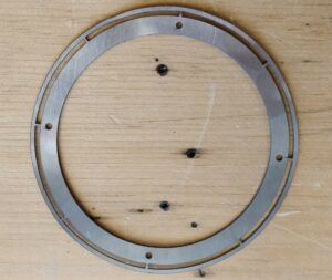 Steel laser cut gasket in steel