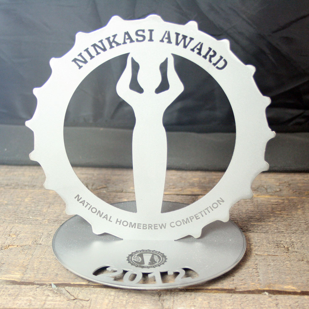Metal cutting stainless steel for award